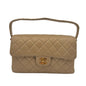 Chanel Double Sided Flap Bag-Beige : Medium