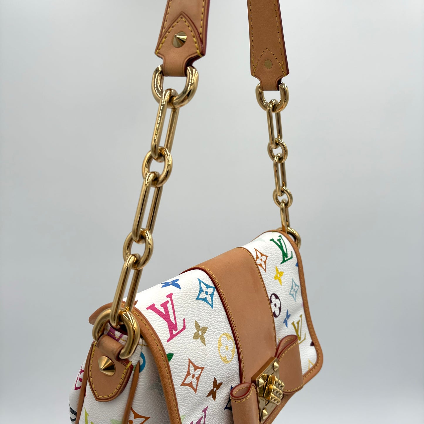 2010 Louis Vuitton Takashi Murakami Patty Shoulder Bag