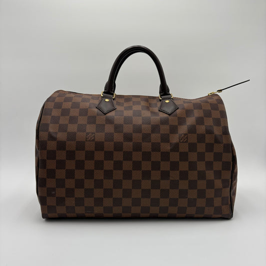 Chipped Louis Vuitton Speedy Bag