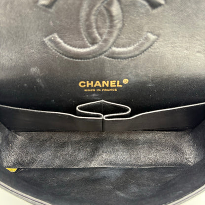 2005 Chanel Black Caviar Medium Double Flap Bag