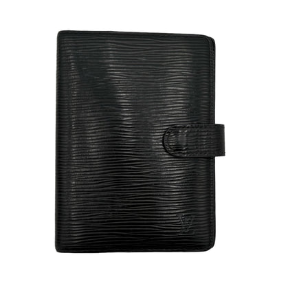 Louis Vuitton Black Epi Small Agenda