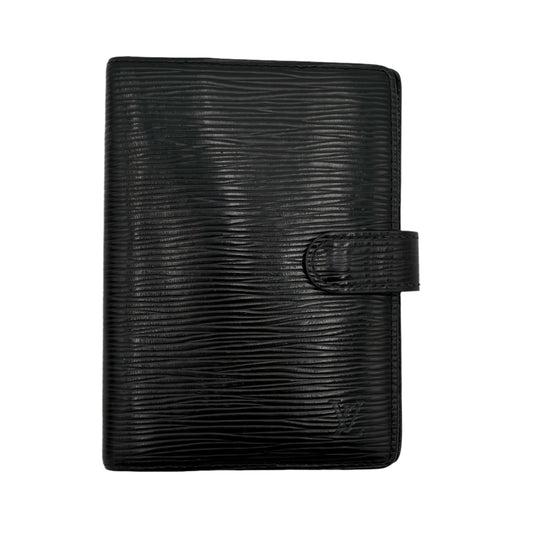 Louis Vuitton Black Epi Small Agenda