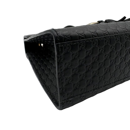 Gucci Guccissima Emily Leather Shoulder Bag