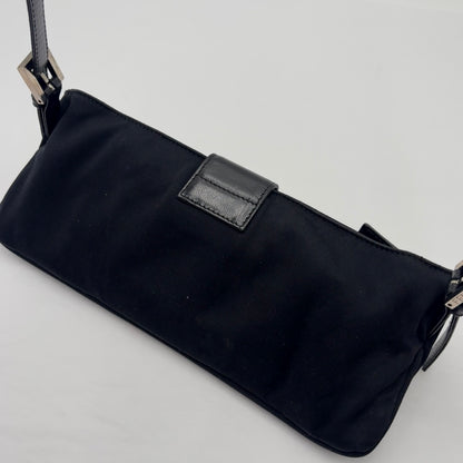 Vintage Fendi Nylon Flat Baguette