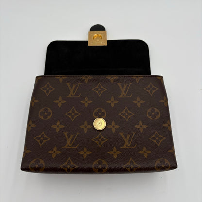 Chipped Louis Vuitton Monogram Locky 2 Way Bag