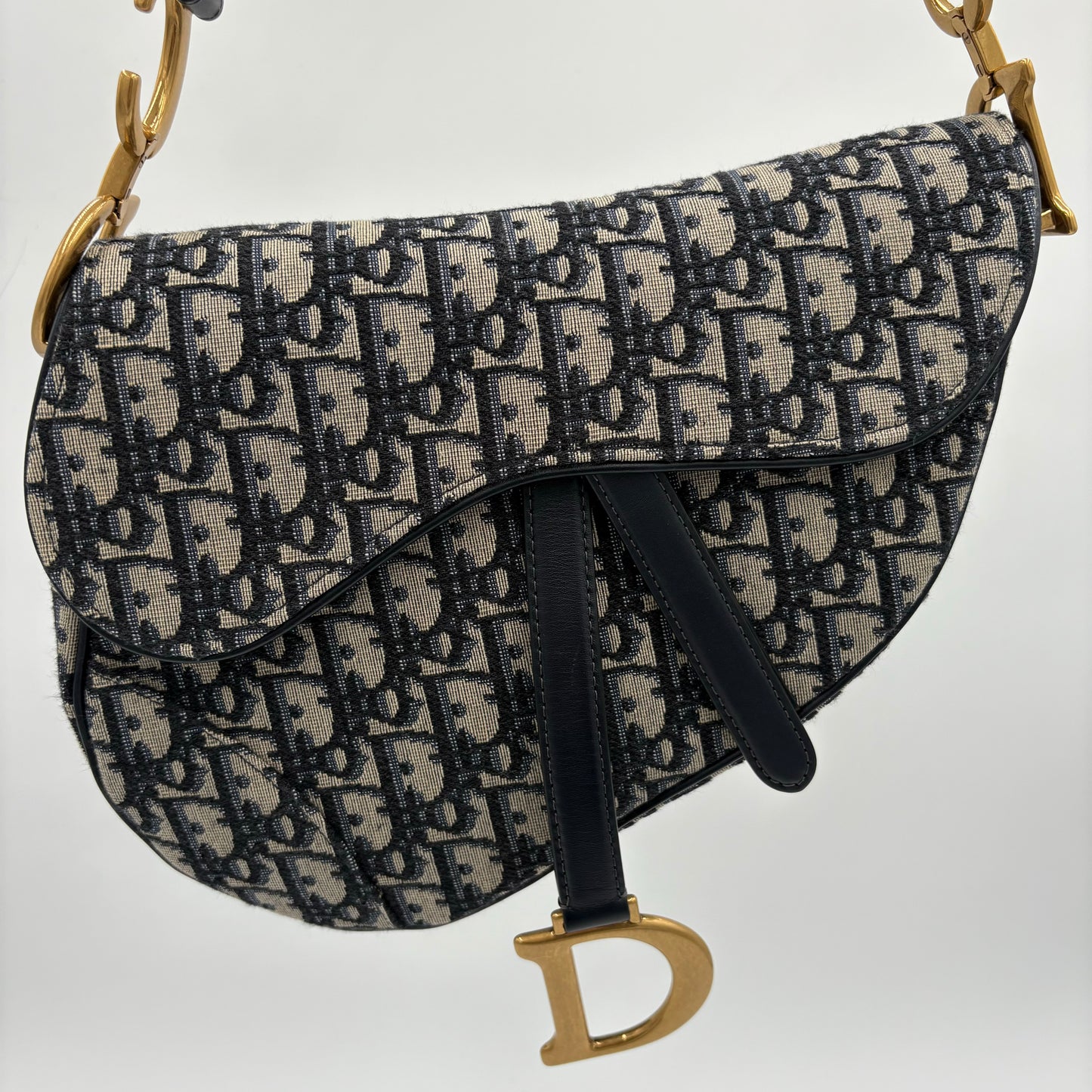 2024 Christian Dior Saddle Bag Oblique Jacquard