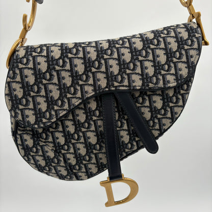 2024 Christian Dior Saddle Bag Oblique Jacquard