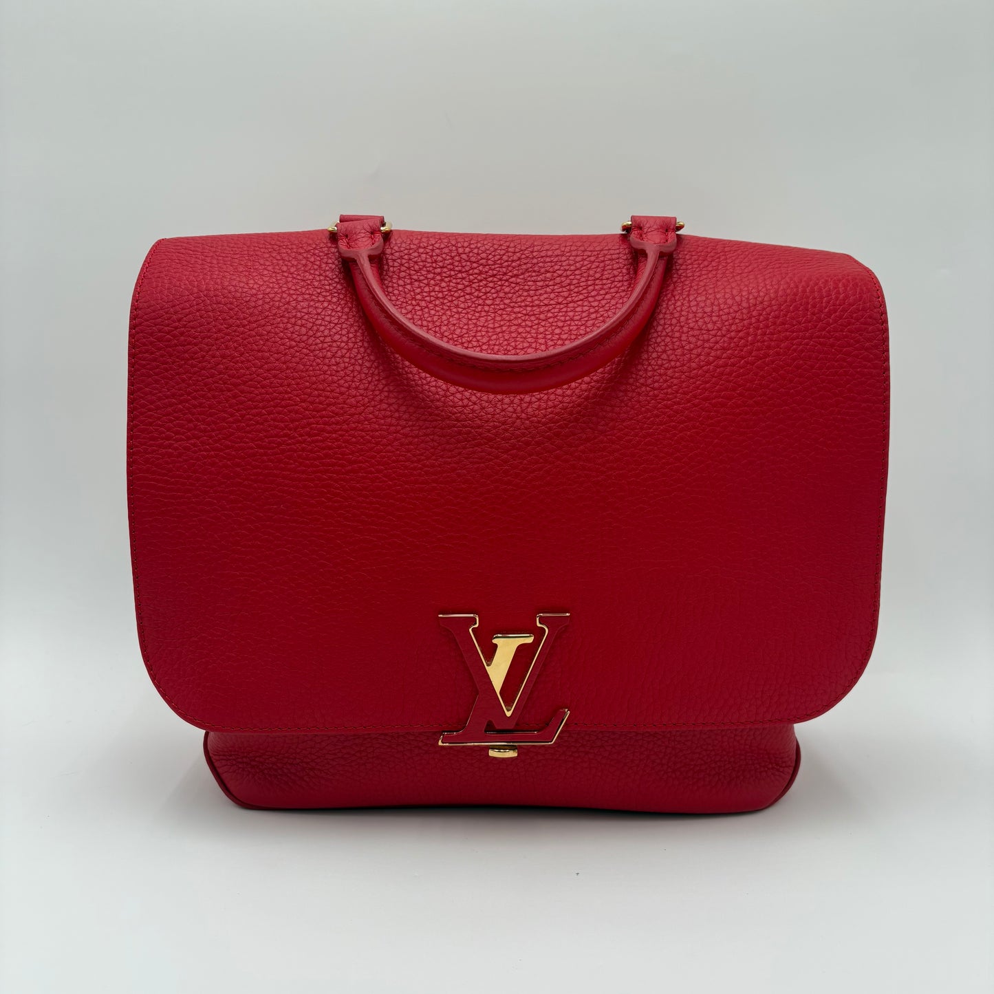 2015 Louis Vuitton Volta Leather Bag Red