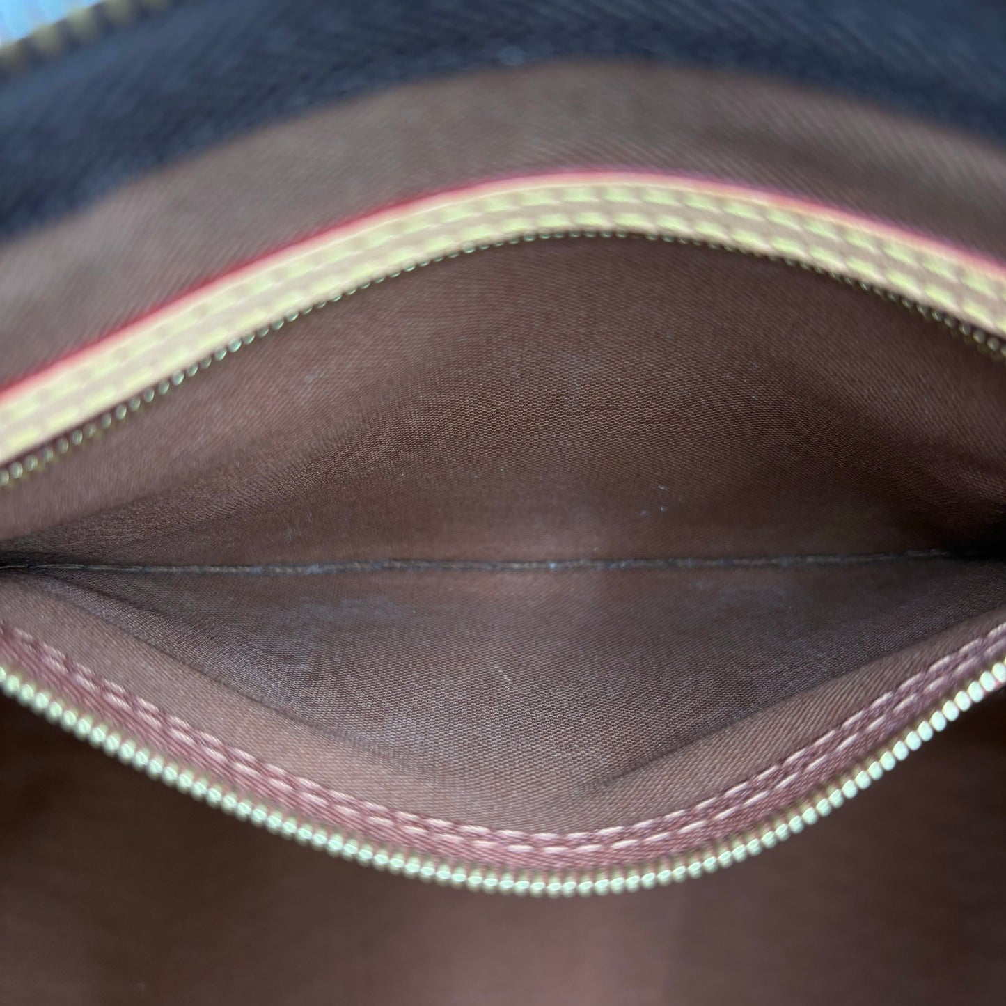 Chipped Louis Vuitton Monogram Speedy 35
