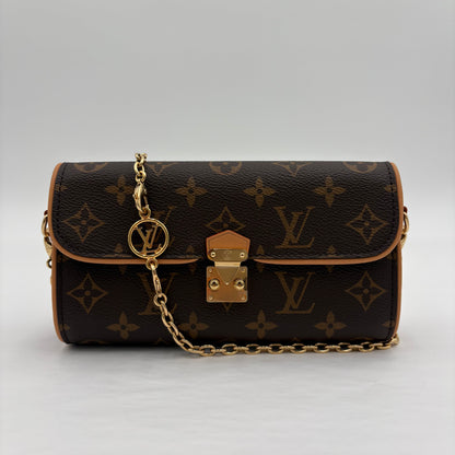 Chipped Louis Vuitton Pochette Camille Bag