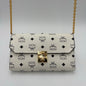 NWOT MCM White Tracy Crossbody Wallet On Chain
