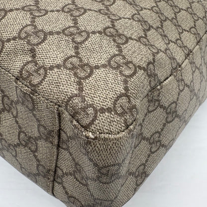 Gucci Double Pocket Canvas Tote