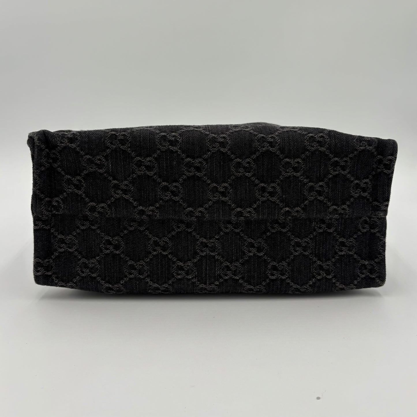 Gucci Ophidia GG Medium Denim Tote