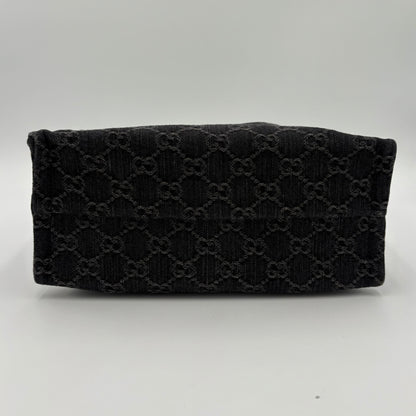 Gucci Ophidia GG Medium Denim Tote