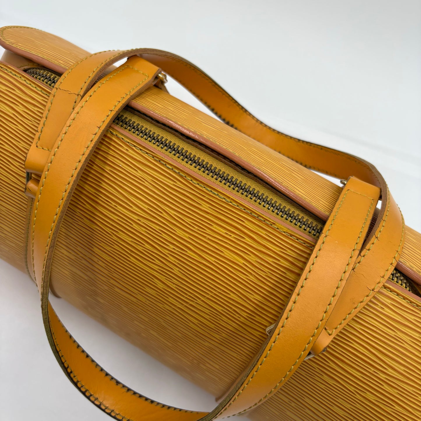 2001 Louis Vuitton Soufflot Yellow Epi