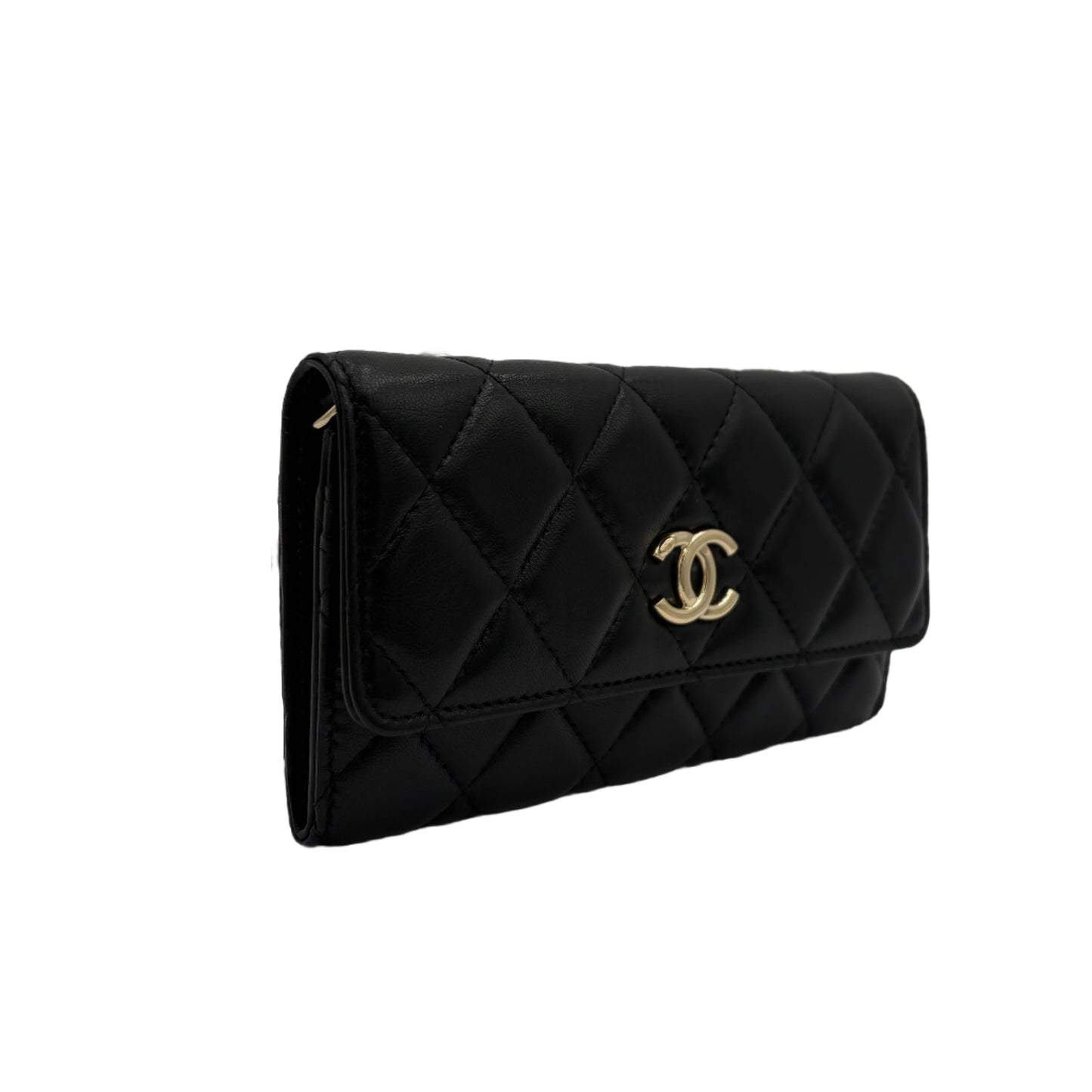 2020 3 Way Chanel Ribbon Long WOC Clutch Belt Bag