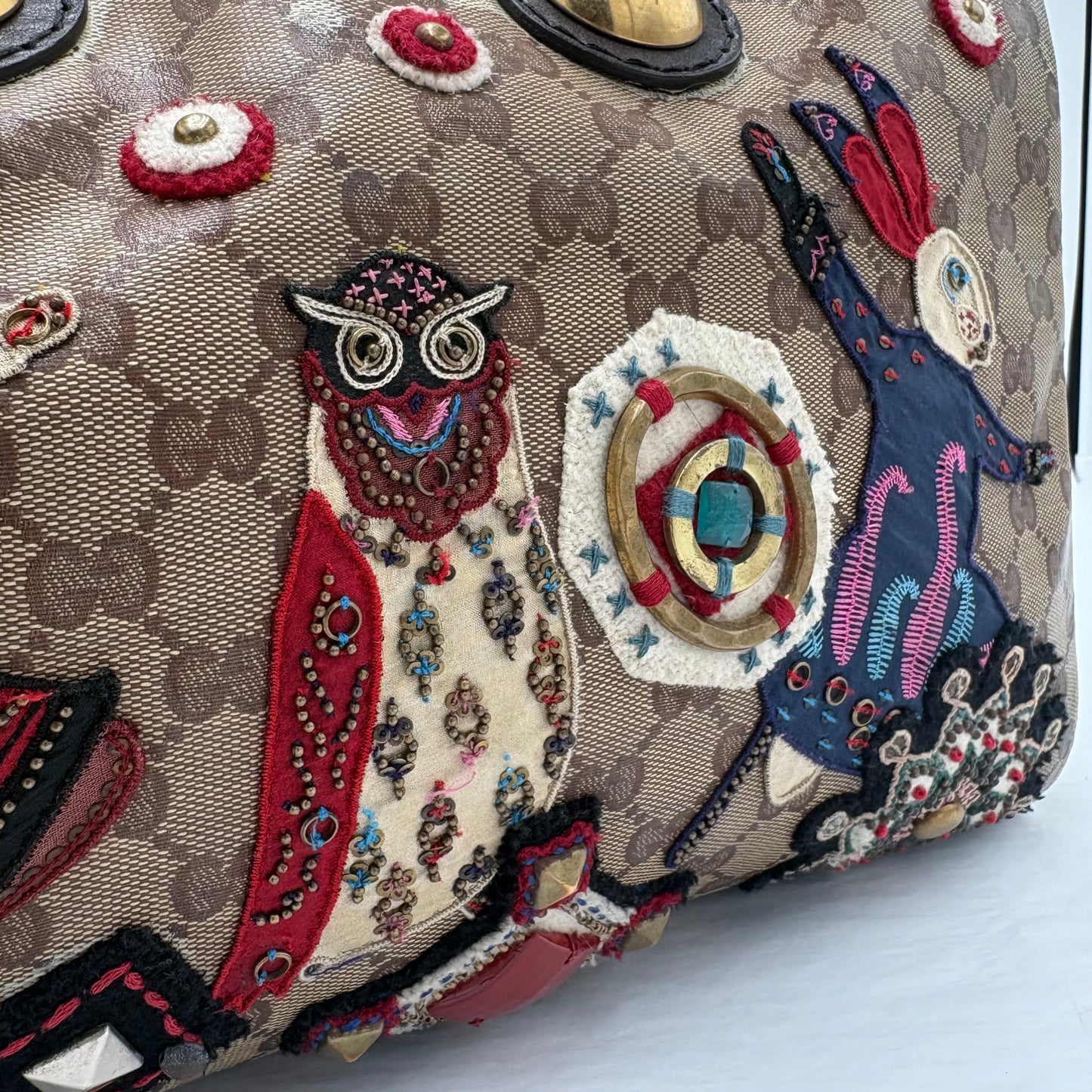 Gucci Babouska Fable Boston Bag