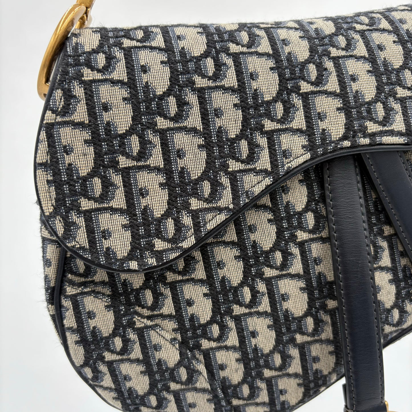 2024 Christian Dior Saddle Bag Oblique Jacquard