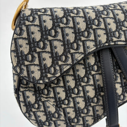 2024 Christian Dior Saddle Bag Oblique Jacquard