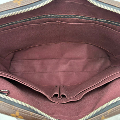 2011 Louis Vuitton Macassar Porte Documents Business Bag