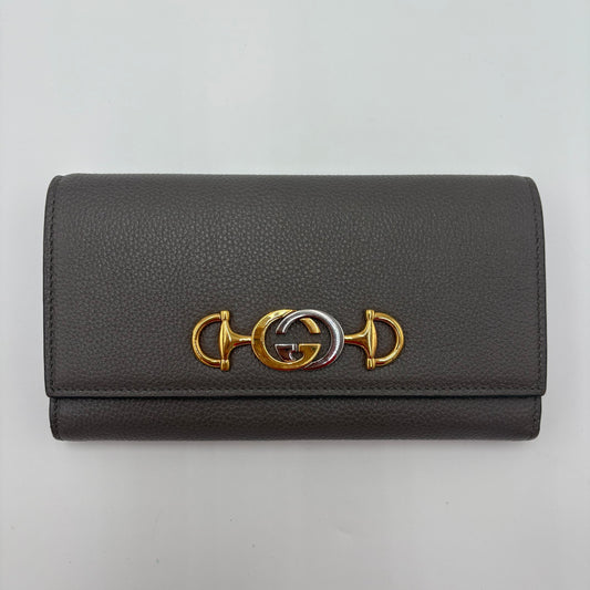 MIB Gucci Zumi Continental GG Horsebit Wallet