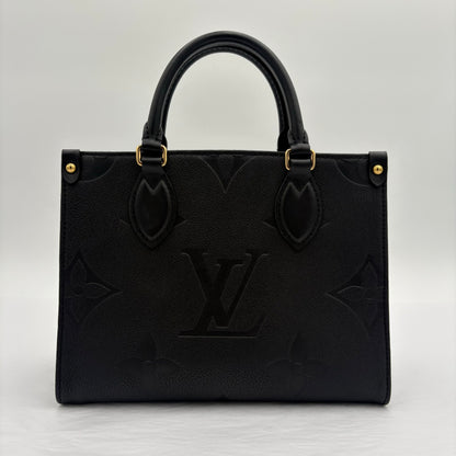 Chipped Louis Vuitton ONTheGo PM Giant Monogram