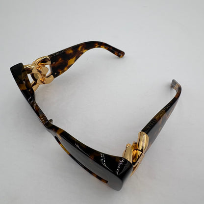 Stella McCartney Tortoise SC400461 Falabella Rectangular Sunglasses
