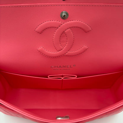 2024 Chanel Double Flap Lambskin Medium Bag