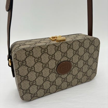 Gucci Interlocking GG Box Crossbody Purse