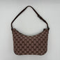 Gucci Brown Leather Pochette Bag