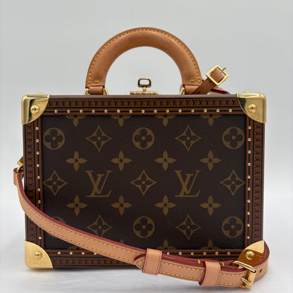Louis Vuitton Petite Valise Monogram Trunk Purse