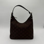 Gucci GG Nylon Hobo Brown