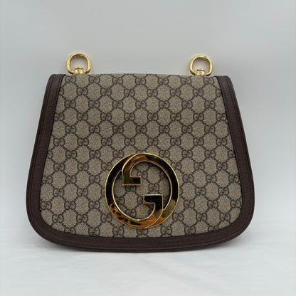 Gucci Blondie Shoulder Bag w/2 Straps
