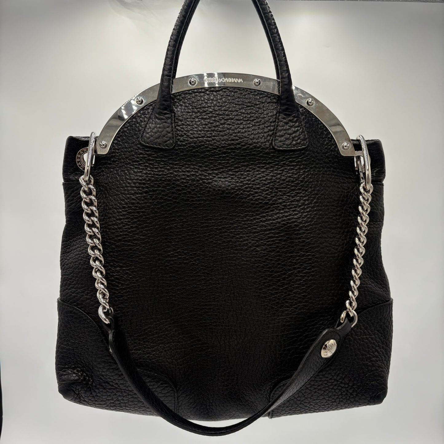 Dolce & Gabbana Miss Camp Leather Bag