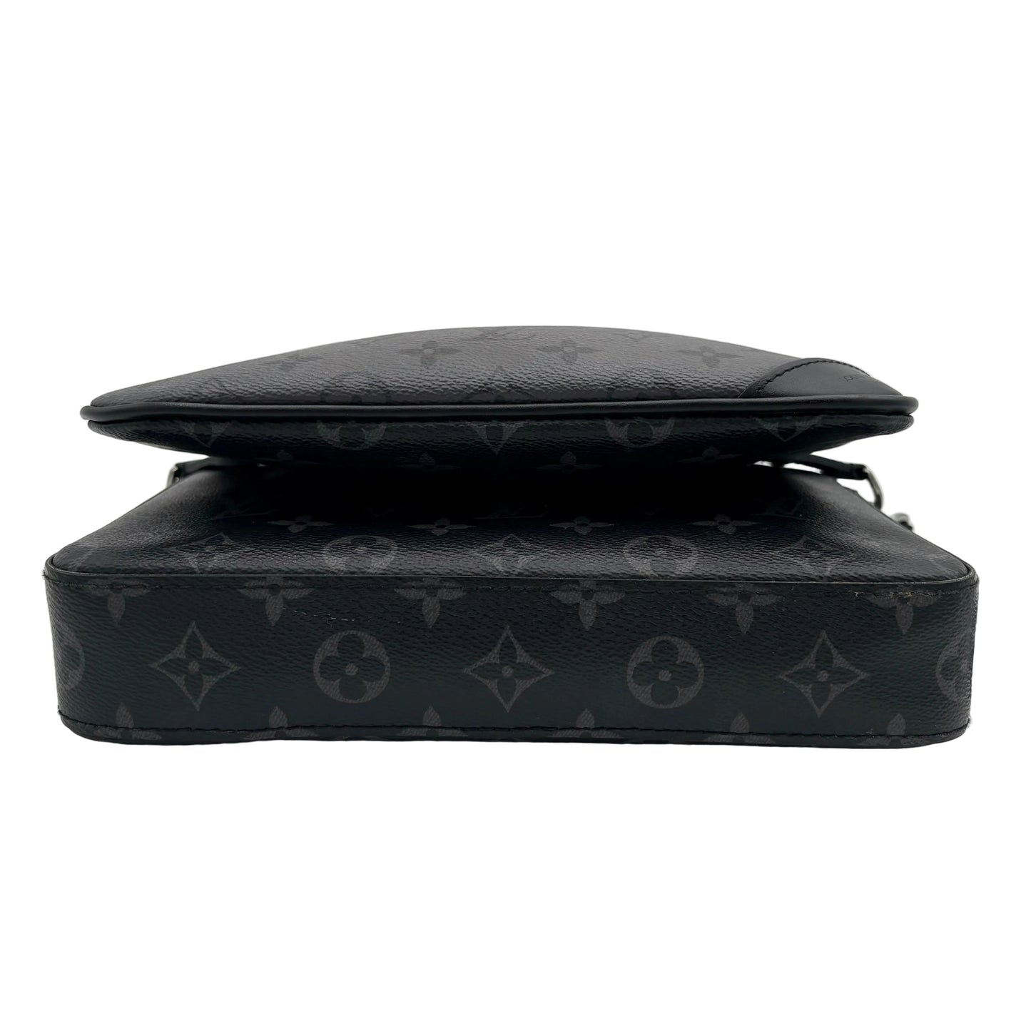 Chipped Louis Vuitton Eclipse Trio Messenger Bag