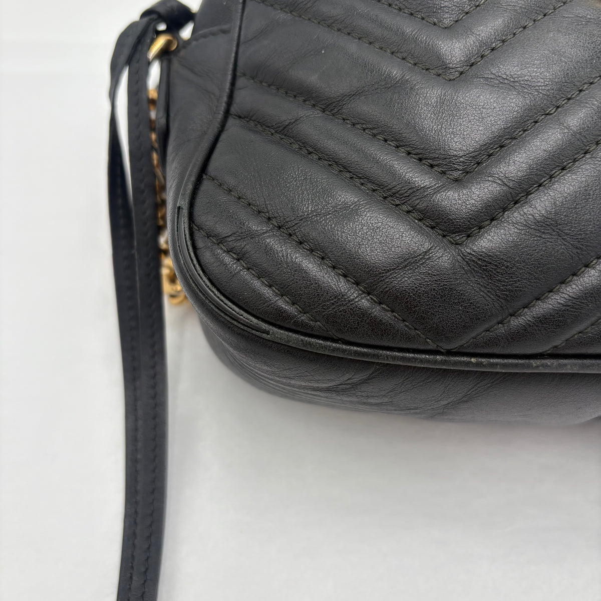 Gucci Marmont Camera Crossbody Black