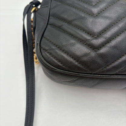 Gucci Marmont Camera Crossbody Black
