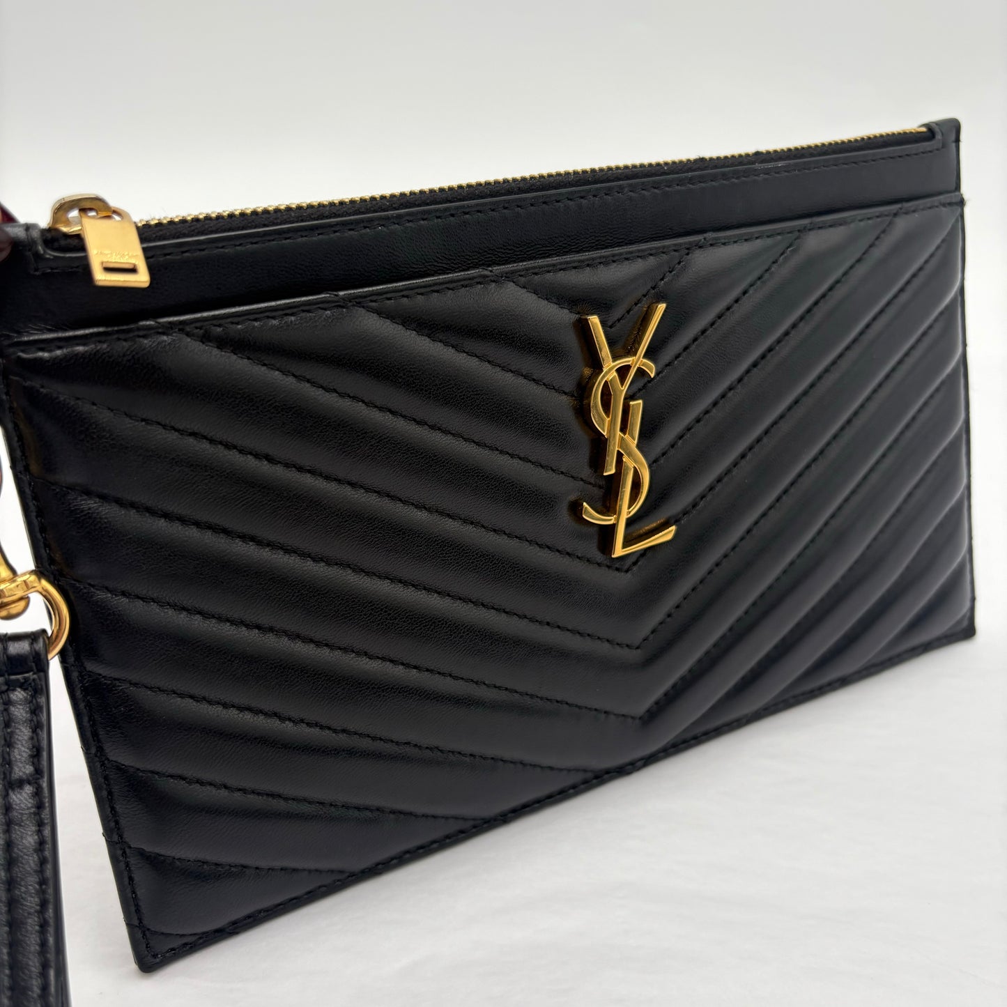 2023 Saint Laurent Leather Pouch