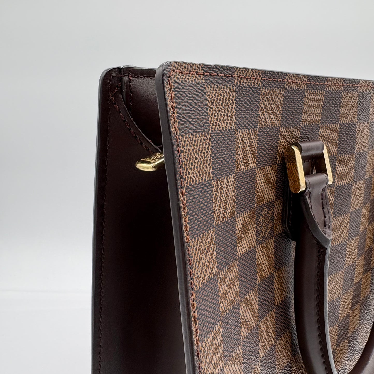 2001 Louis Vuitton Sac Plat Damier Ebene