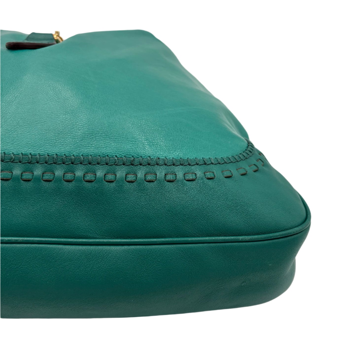 Gucci Jackie Tassel Hobo Bag Teal