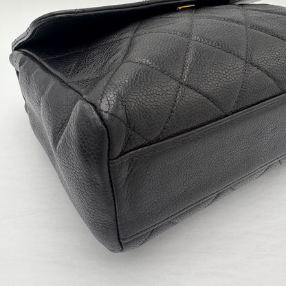 1994-96 Chanel Quilted Caviar Single Flap