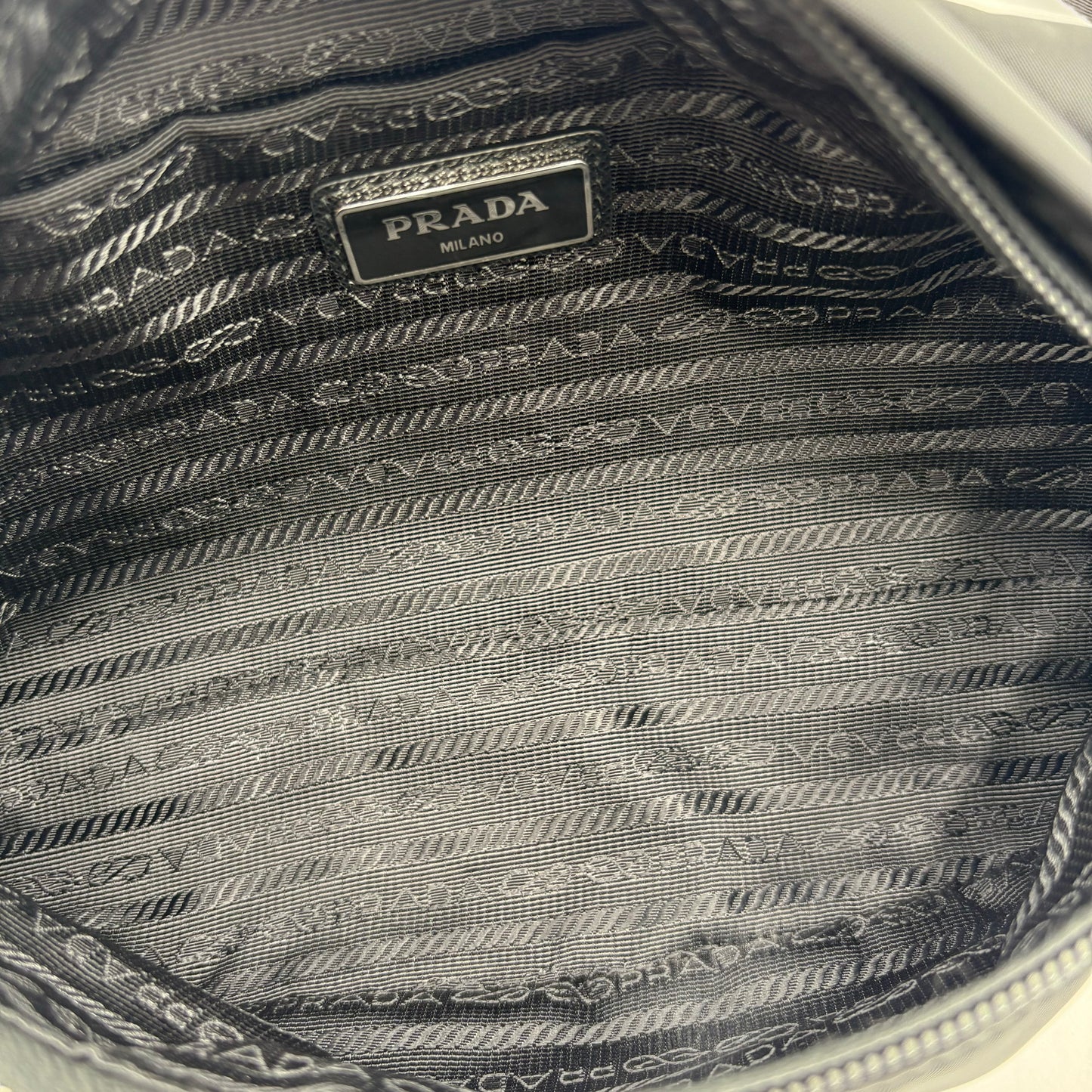 Prada Re-Nylon Saffiano Travel Pouch
