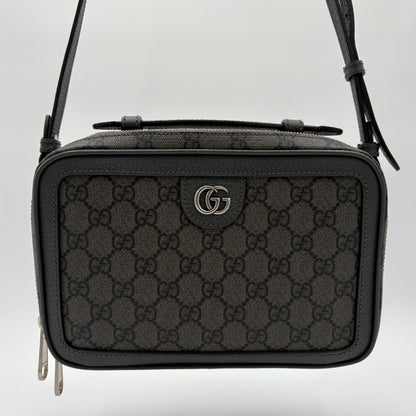 Gucci Ophidia Gray Black Supreme Crossbody bag