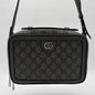 Gucci Ophidia Gray Black Supreme Crossbody bag