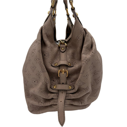 Louis Vuitton Mahina Hobo XL Bag Beige