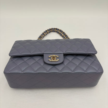 Chipped Chanel Quilted Lambskin Classic Double Flap