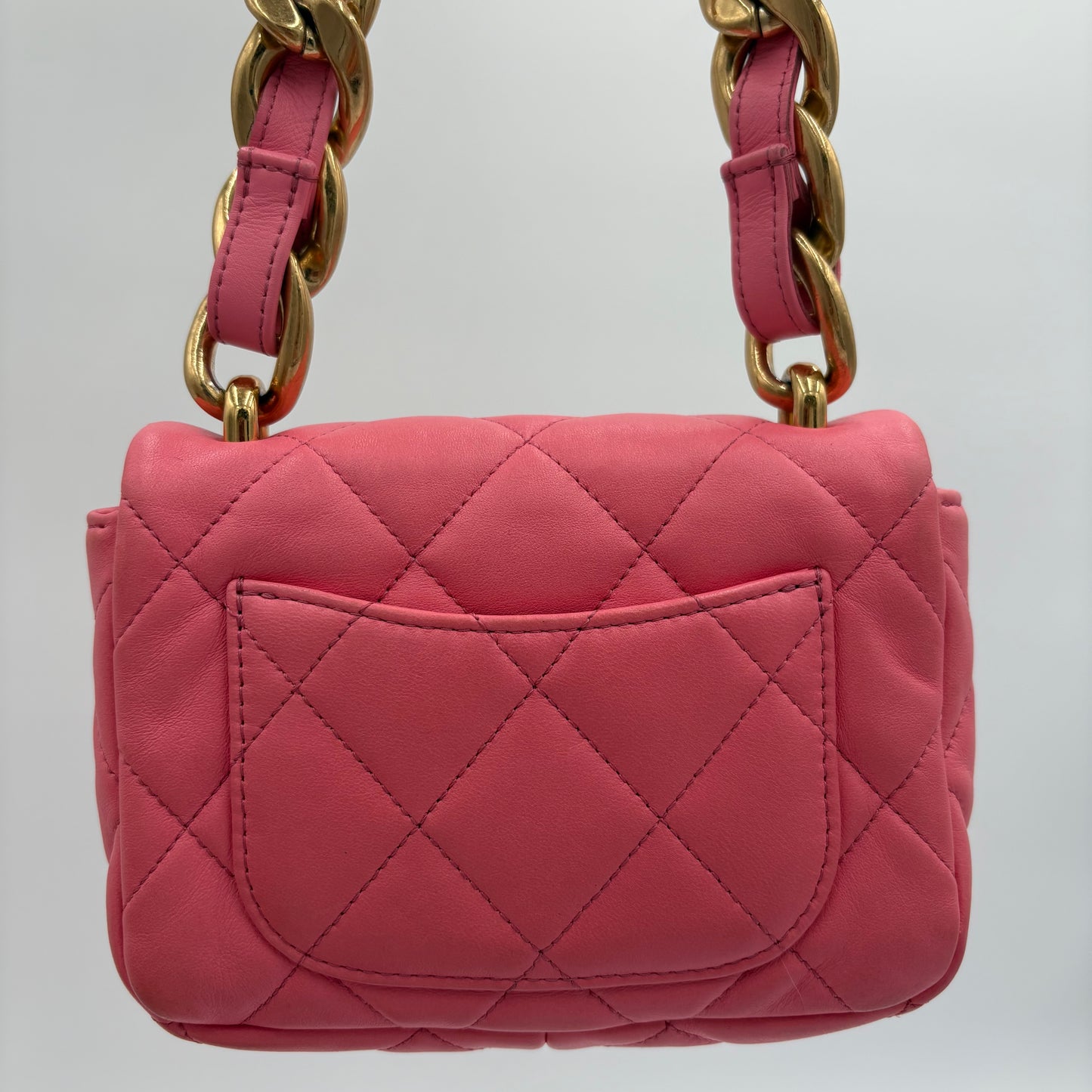 Chanel Lambskin Quilted Small CC Funky Town Flap