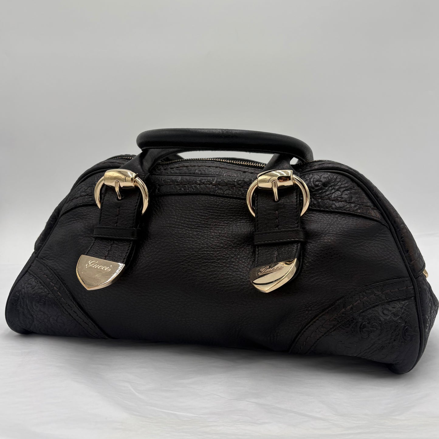 Gucci Signoria Guccissima Bowler Bag