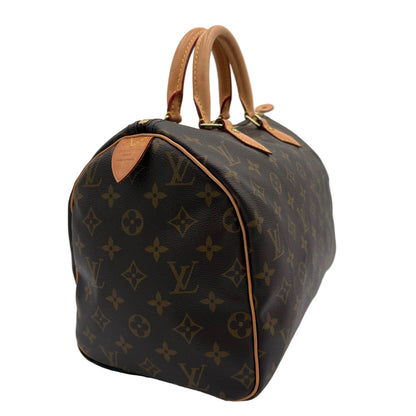 Near Mint Chipped Louis Vuitton Speedy Bag