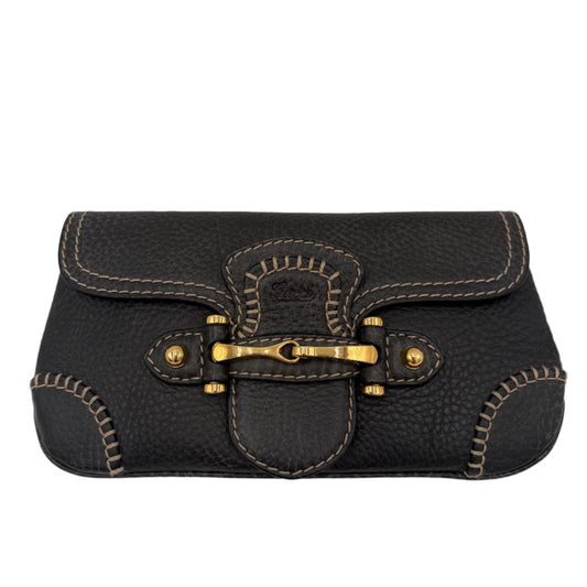 Gucci Pelham Clutch with Saddle Stitching